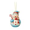 Christmas Ornament Snowman Pendant Acrylic Car Hanging Decoration Winter Xmas Tree Decoration Festive Gift Decor