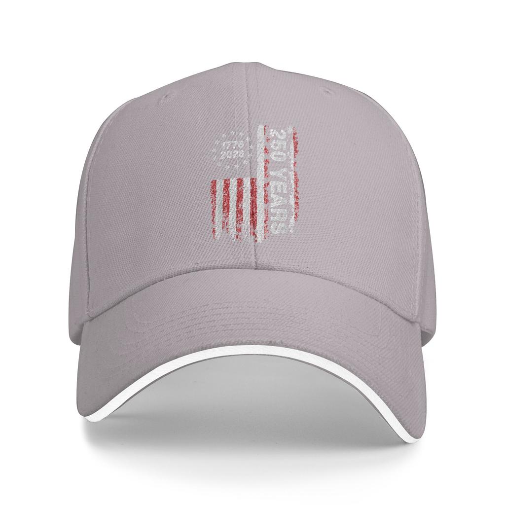 250 Years America Anniversary 250th Independence Day Baseball Cap  Casual Hip Hop Hats Summer Men Adult Outdoor Gym Snapback Cap