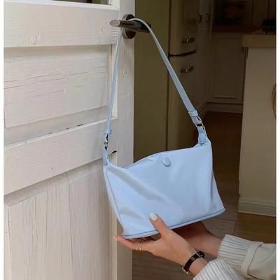 Spring And Summer Small Fresh And Lightweight Waterproof Nylon Oxford Cloth Bag With The Same Dumpling Underarm Shoulder Messenger Bag