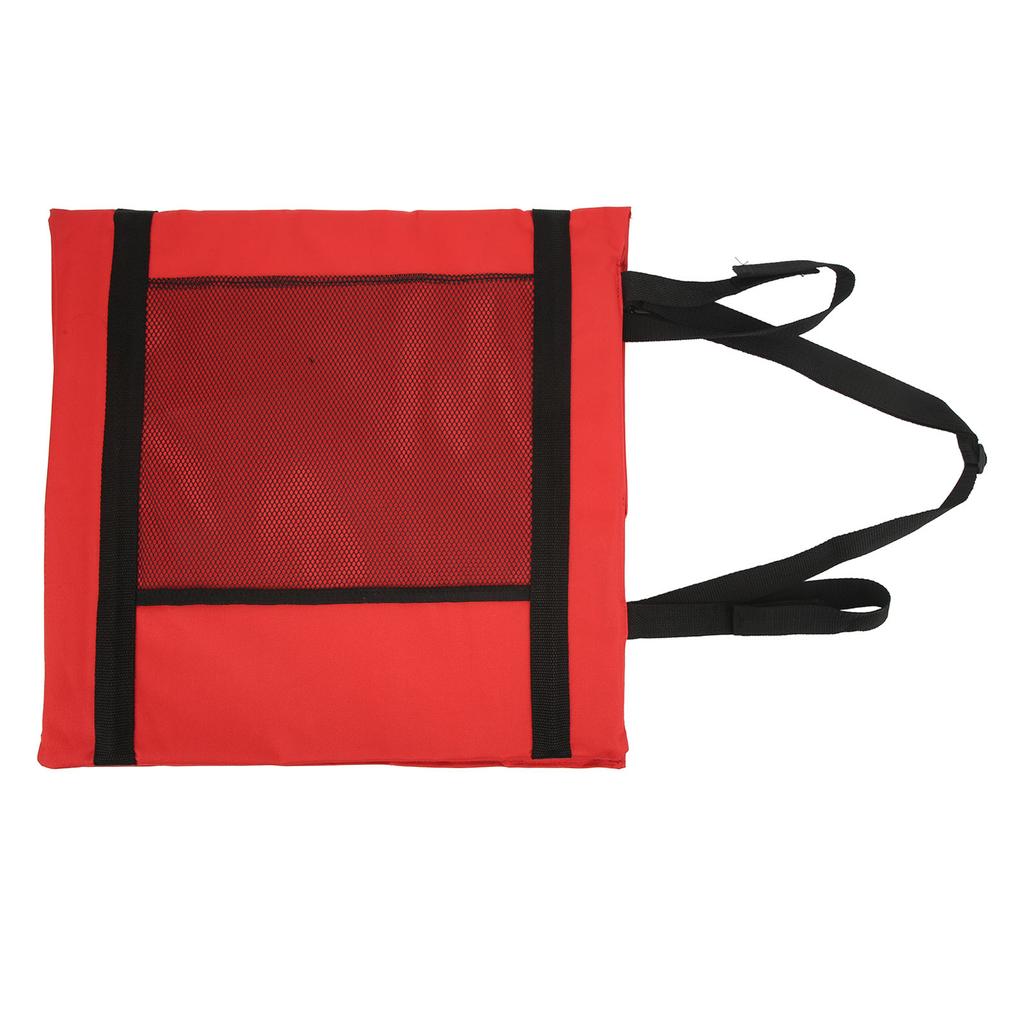 Folding Stadium Seat Lightweight Portable Oxford Cloth Stadium Bleacher Seat Cushion for Camping Picnic Red