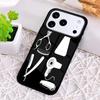 Hair Stylist Hairdresser print Phone Case for iPhone 17 Air 16 15 11 12 14 13 Pro Max Shockproof Cover