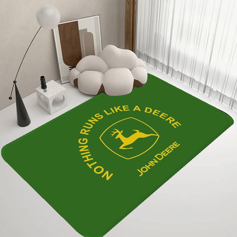 Agricultural Equipment J-John Deere Bathroom Mat Anti-slip Absorb Water Long Strip Cushion Bedroon Mat Welcome Doormat