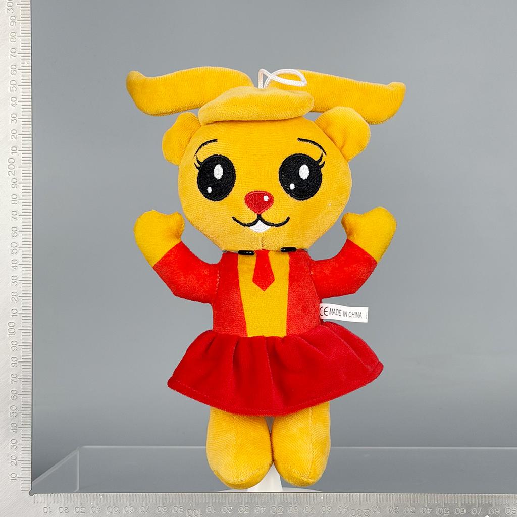 Classic Cartoon Anime Plim Plim Magician Joker Elephant Bear Pig Plush Toys Cute Growing Together Toys For Boy Girls