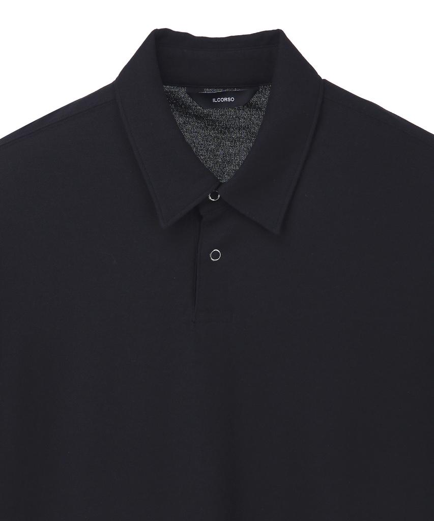 IL CORSO [Soktas] Aero Pk Short Sleeve T-Shirt Black Iets5E419Bk