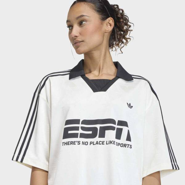 Brand Women OVersized Football Sweater With V Neck Design