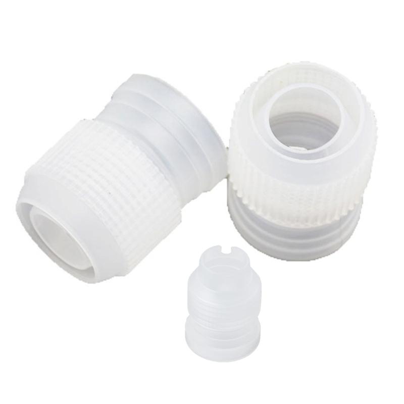 Small/Large Size Coupler Adapter Icing Piping Nozzle Bag Cake Flower Pastry Decoration Pastry Tools Cream Dessert Tools