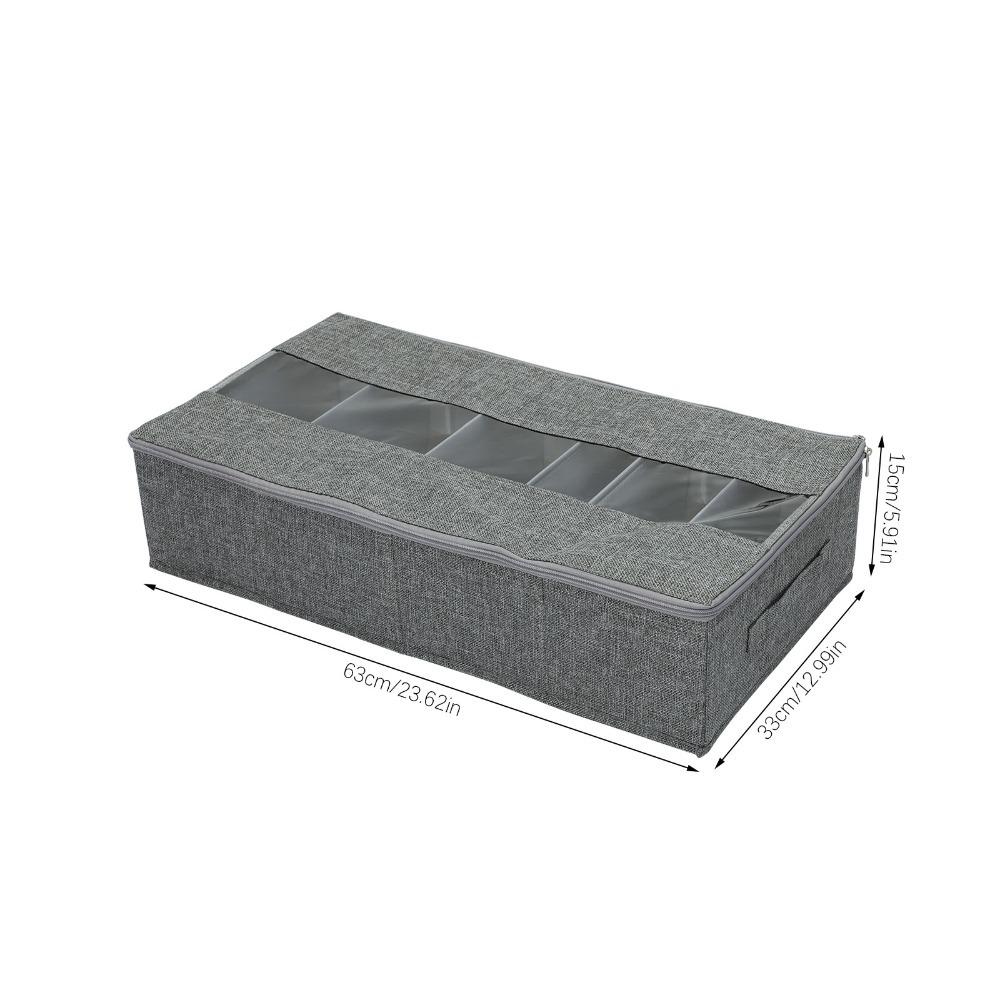 Transparent Shoe Box Washable Storage Organizer Space Saving Storage Container Home Organization