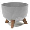 Donica Rosa Eco Szary Beton 29Xh18 Cm