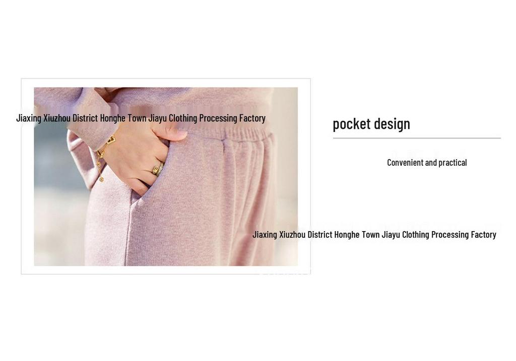 Spring Sportswear Set: Casual Two-Piece for Middle-Aged Women, Trendy Spring/Autumn Top