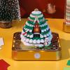 2025 Time Piece Calendar with LED Light Christmas Creative Desk Calendar Gift for Christmas Housewarming Desktop Decoration