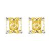Jewelry Set Earrings Rings Necklaces Square High Carbon Diamonds Ice Flower Cut Fashionable Luxurious Women's