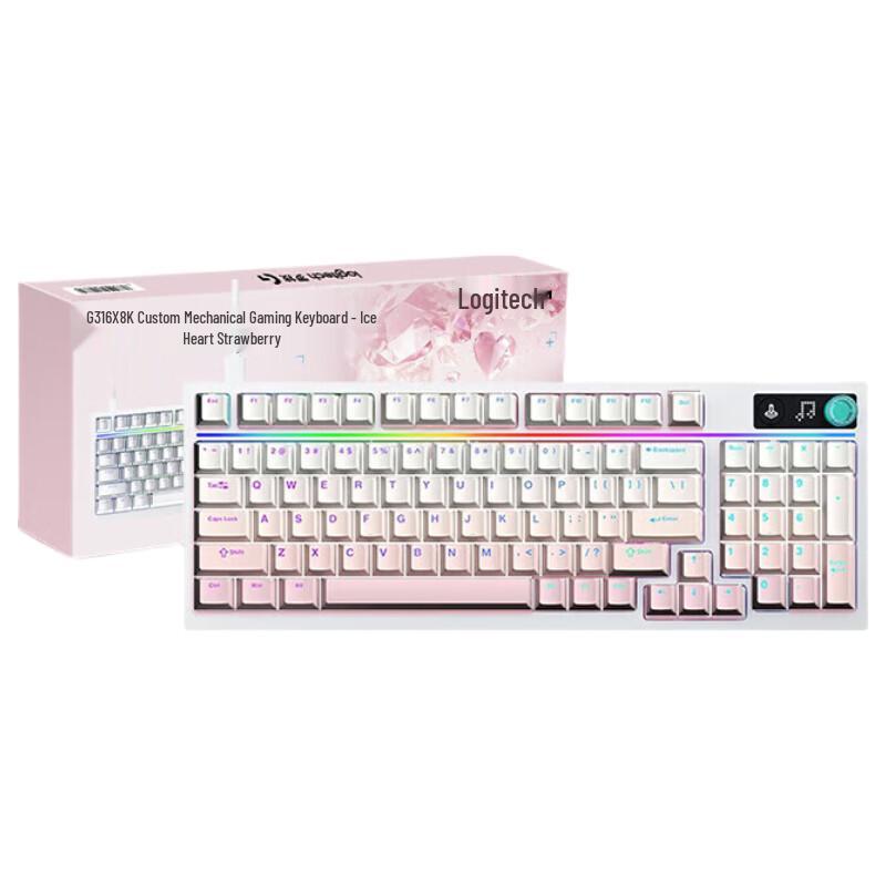 

Logitech G316X RGB Hot-Swappable Mechanical Gaming Keyboard