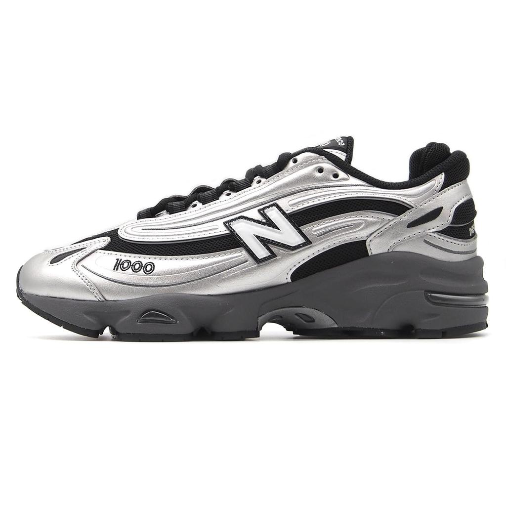 M1000EGR SILVER M1000 Silver D Width Japanese Shoe Size [New Balance] METALLIC/GREEN Metallic/Green (Silver Metallic, Dimensions, Adult, Number, 28.0