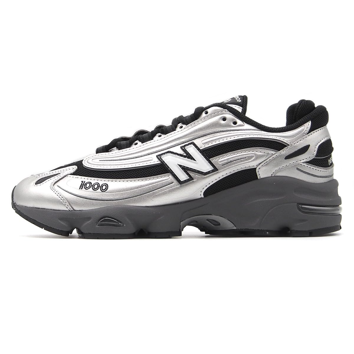 

New Balance M1000EGR SILVER m1000 Silver D Width Japanese Shoe METALLIC/GREEN Metallic/Green (Silver Metallic, Size, Adult, Numeric, 27.5 cm) [Used]