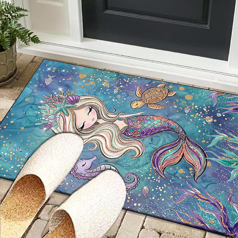 Dreamy Fairy Tale World Office Rug Chair Mat, Entryway Carpet, Suitable for Front Door, Bedroom, Living Room, Desk, Holiday Gift