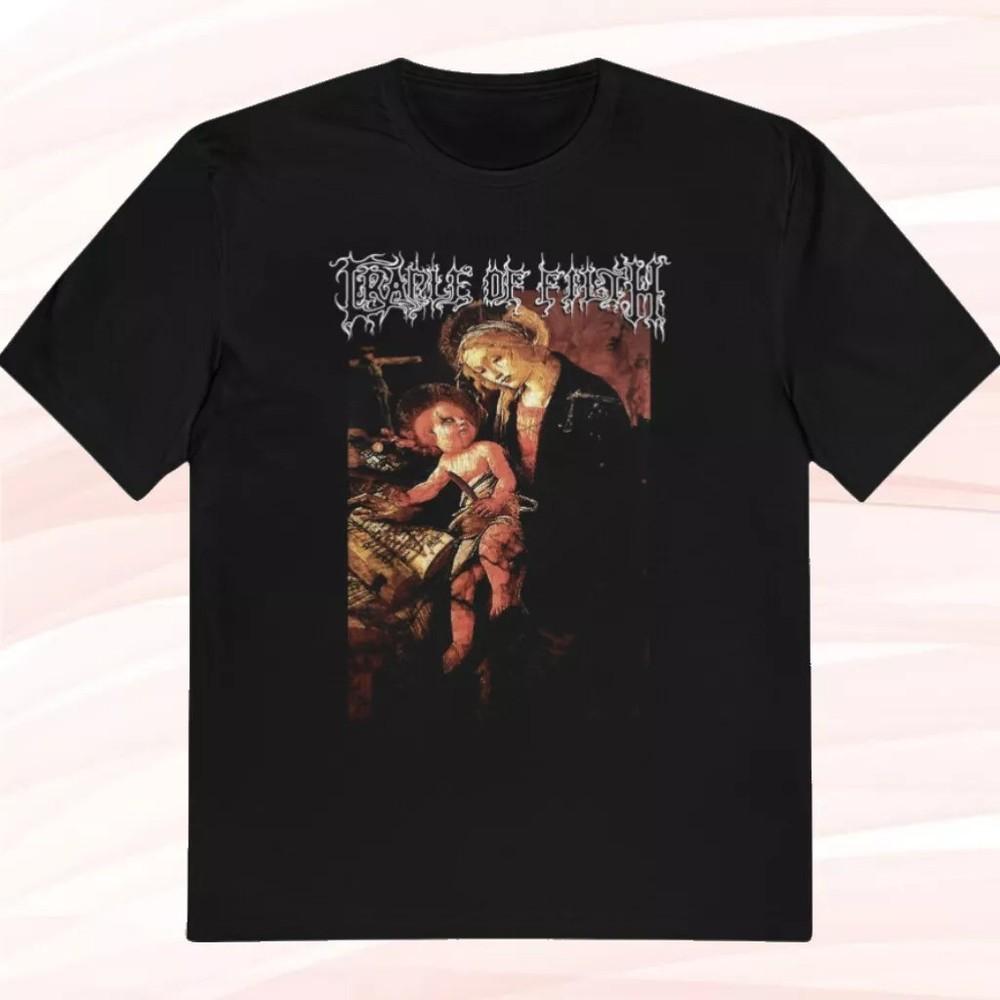

Rare 2003 Cradle Of Filth Black Metal For Bastards Black Unisex S-234XL Shirt C2 Unisex T-Shirt L