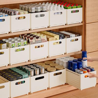 Dustproof Storage Box, Multi-Purpose for Cabinet Bedroom, Dorm, Cosmetics, Clothing, Toys & Groceries Space-Saving Organization