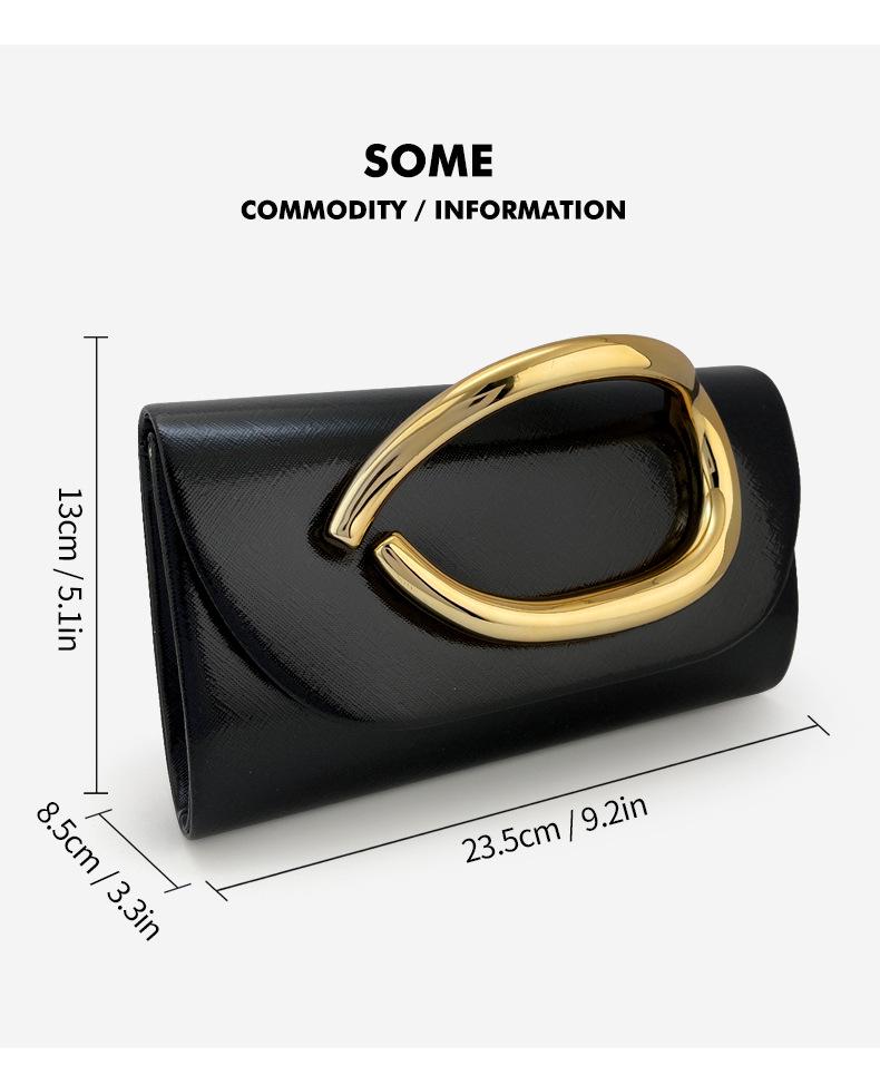 Sophisticated High-End Clutch: Elegant Evening Bag for Stylish Women
