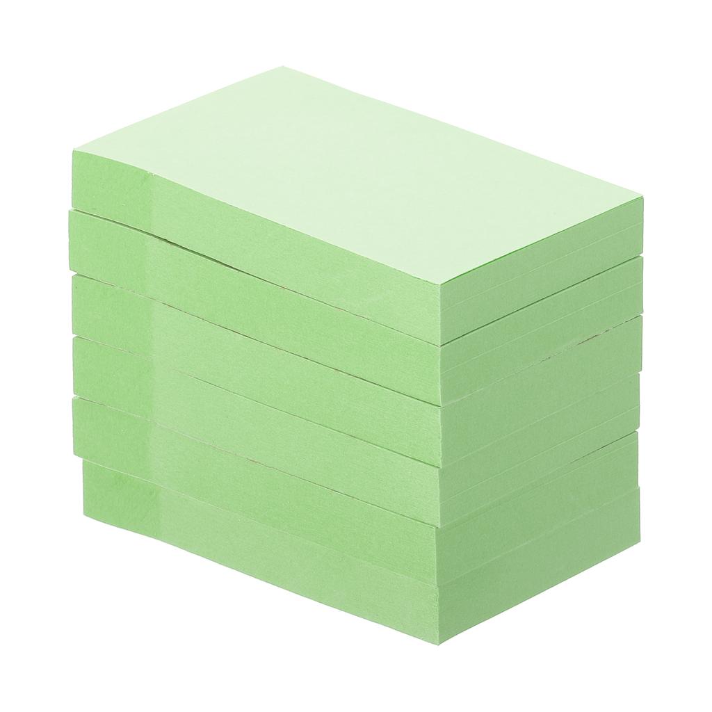6/12 Pezzi 100 Fogli/Blocchetto Colore Vivace Post-it 2x3 Pollici Autoadesivo Blocchetti Memo Adesivi Post Memo Adesivi per Casa Ufficio Business