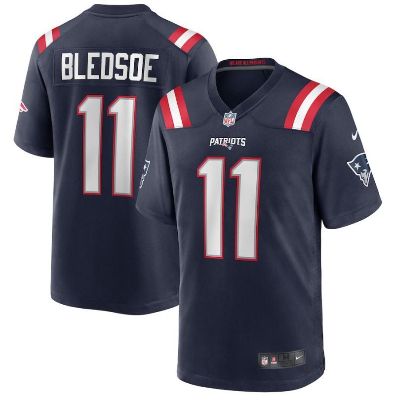 NFL Team Apparel Patriots Steelers Embroidered V-Neck Oversized Jersey Men Sports Fan Wear