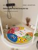 Children's Non-slip Cartoon Bathroom Mat with Suction Cups