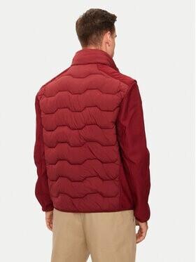 Mid-season Jacket Tom Tailor Hybrid Jacket with Stand-up Collar (1041308) Burgundy Dark Red