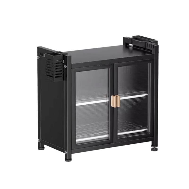 Multifunktionales doppellagiges Geschirrtrockengestell