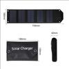 100W/80W/60W Foldable Solar Panel 5V USB Portable Battery Charger for Cell Phone Outdoor Waterproof Power Bank for Camping