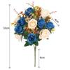 Artificial Flowers Silk Fake Plants UV Resistant Home In/Outdoor Garden Decor