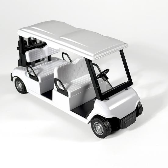 Die-cast Golf Cart Toy 0.0555555555555556 Scale Alloy Golf Cart Model