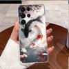 For Samsung S26 Ultra Casing For Samsung Galaxy S26 Plus Ultra 5G Phone Case Luxury Funny Cute Rabbit Cat Transparent Back Cover