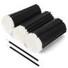 300 Pcs Disposable Lip Brushes, Lipstick Lip Gloss Wands Applicator Tool Makeup Beauty Tool Kits - Black