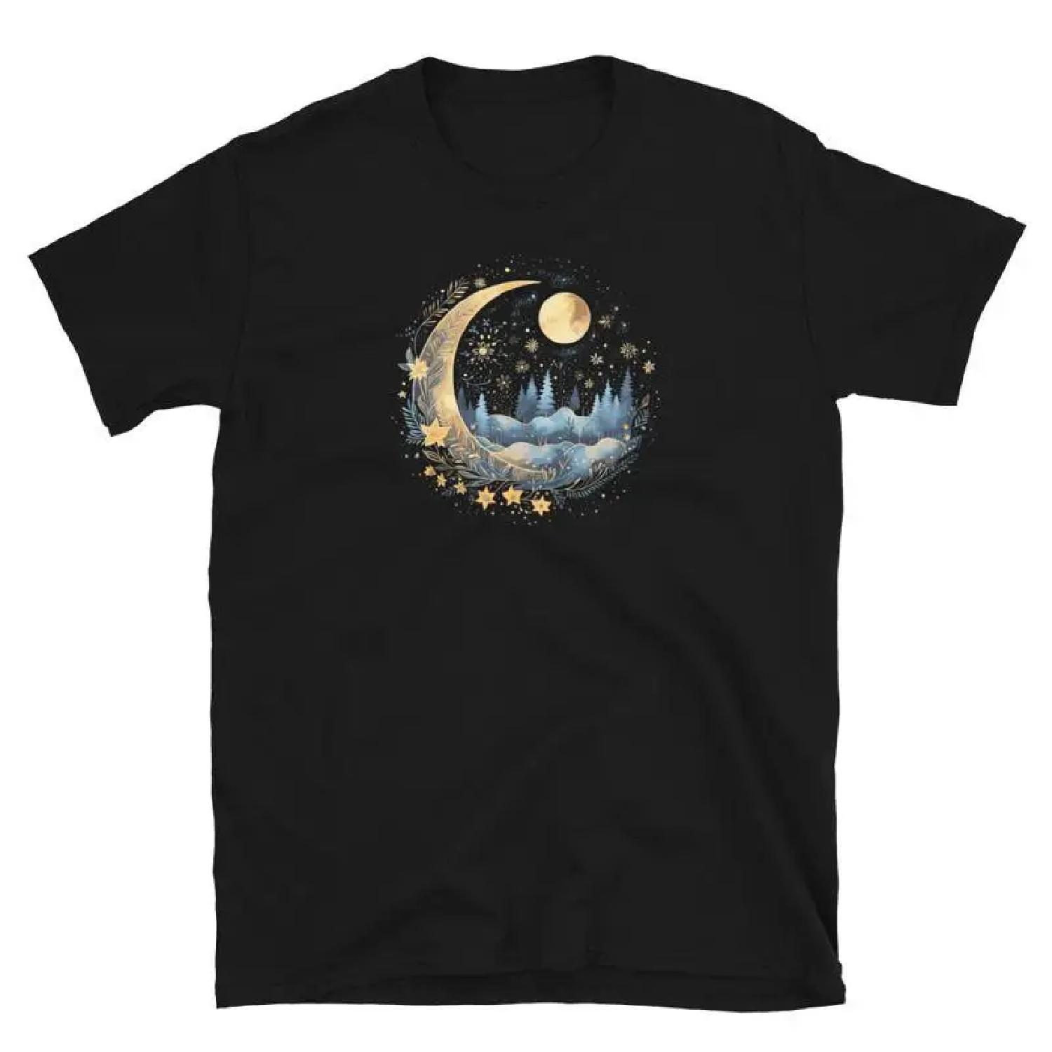 Galaxy Night Sky Moon Lunar Stars Love T Shirt XXXXXL разноцветный