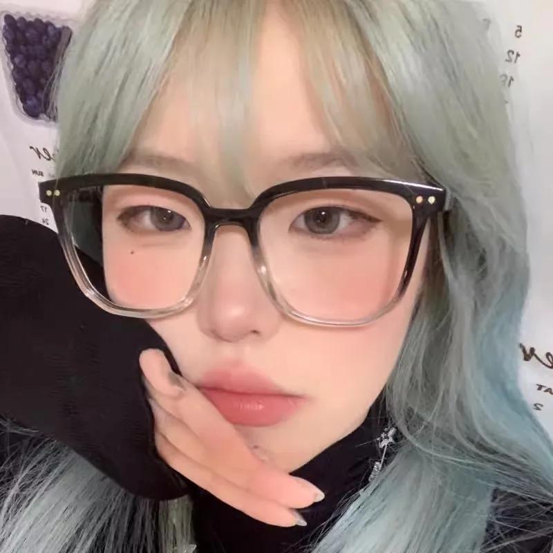 Fashion Transparent Computer Glasses Frame Women Men Anti Blue Light Square Eyewear Blocking Glasses Optical Spectacle Eyeglass