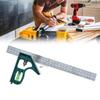 90-degree Angle Ruler Stainless Steel Horizontal Right Angle Ruler New Engineers Combination Try