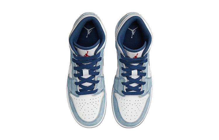 Jordan 1 Mid SE French Blue Light Steel GS DR6235-401