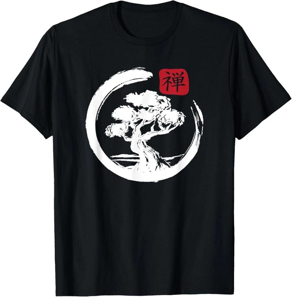 Japanischer Zen-Bonsai-Baum T-Shirt