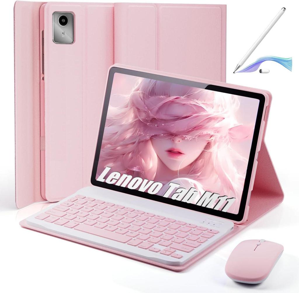 Lenovo Pad M11 (2025) TB331 Case with Detachable Backlit Bluetooth Keyboard