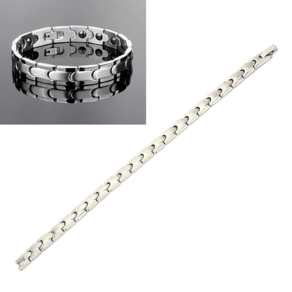 Couple Magnet Bracelet Simple Fashionable Titanium Steel Health Care Bracelet Jewelry for Women