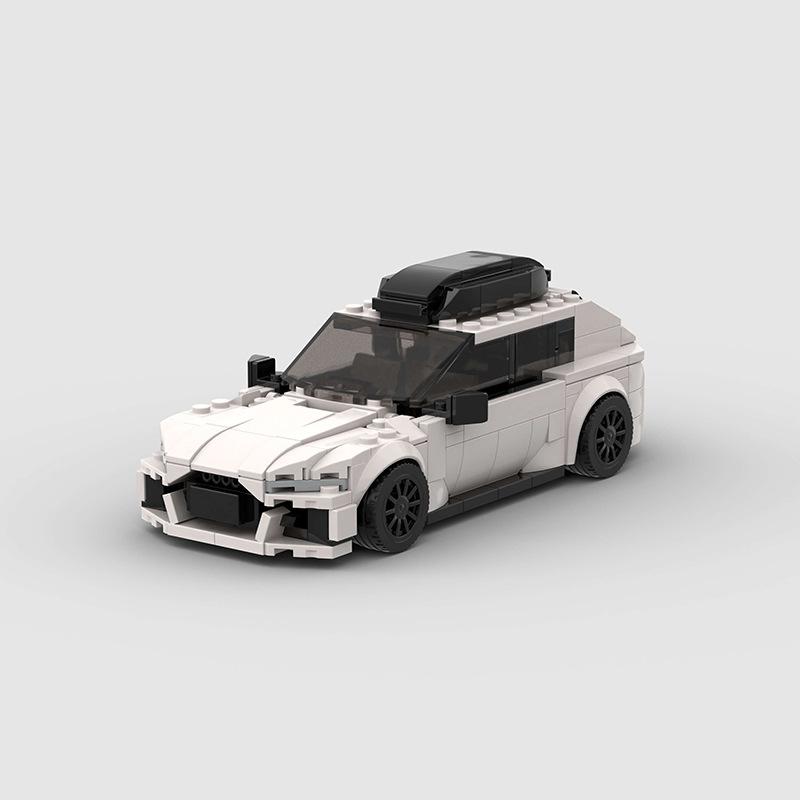 MOC Technical Car City Speed Vehicle Vetro Car Rally Building Blocks Bricks Ornament Creative Toys For Kids Adults Birthday Gift