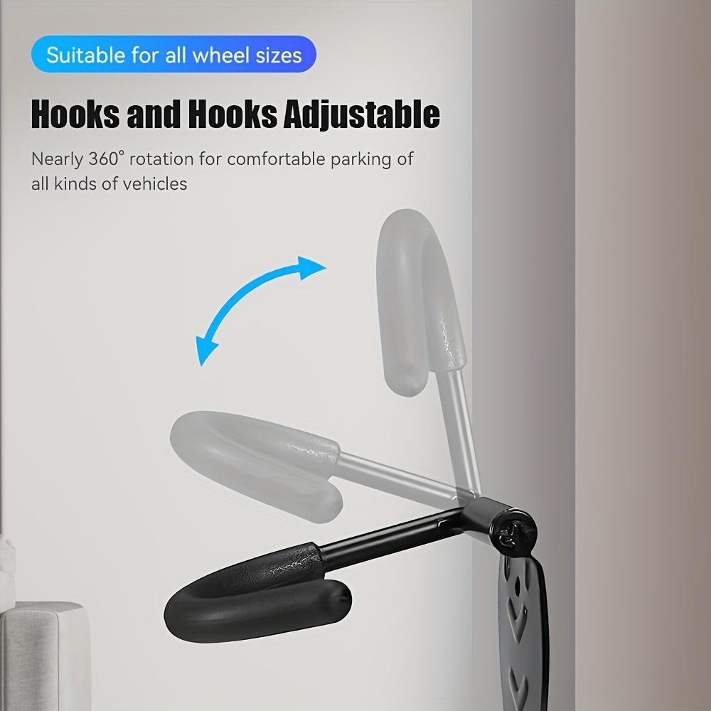 Bike Stand Wall Mount Bicycle Holder Storage Hanger Hook for Garage Bike Rack Bicycle Storage Vertical Bicycle Accessories