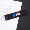 New Canvas Car Keychain Key Chain Motorcycle Logo Keyring Lanyard For BMW M Performance E46 E90 F10 F30 X3 F20 E60 E70 E39 E36 mkdf86