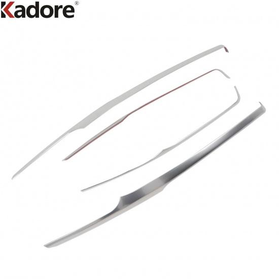 For Toyota Camry 2018      Stainless Steel Car Inner Door Armrest Panel Cover Trim Interior Accessories Stainless Steel