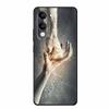 For Vivo Y29T Y29s Case Y 29 T S Coque Flowers Black Silicone Soft Back Cover For Vivo Y19s GT 5G iQOO Z10 Lite Phone Case Funda