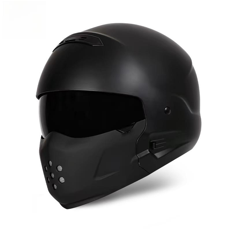 Safety Full Face Helmet Scorpion Motorcycle Helmets Built-in Dark Lens Combination Helmet Four Seasons M
