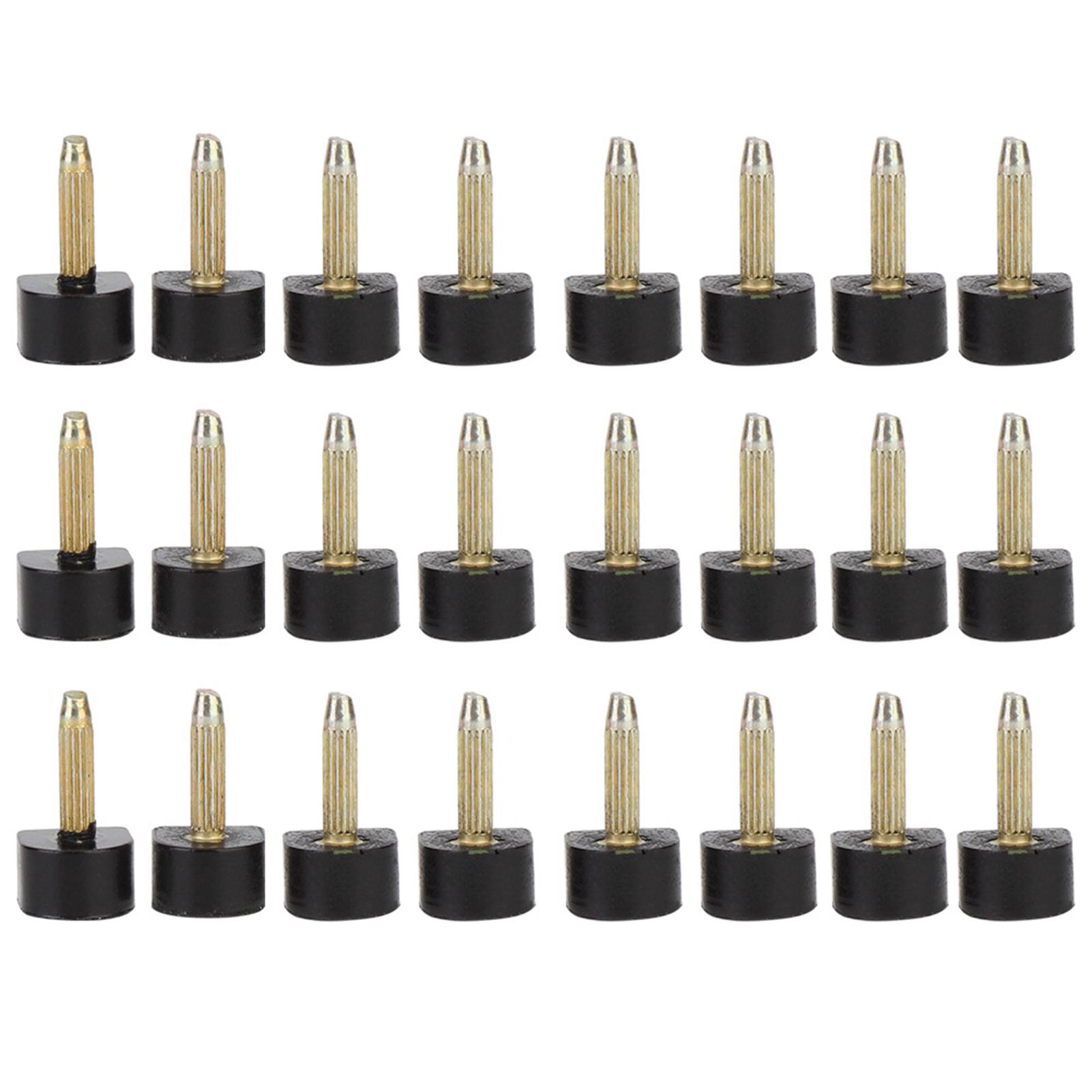 

24pcs High Heel Replacement Tips Non slip Shoes Repair Heel Dowels Protector (10 * 10mm)