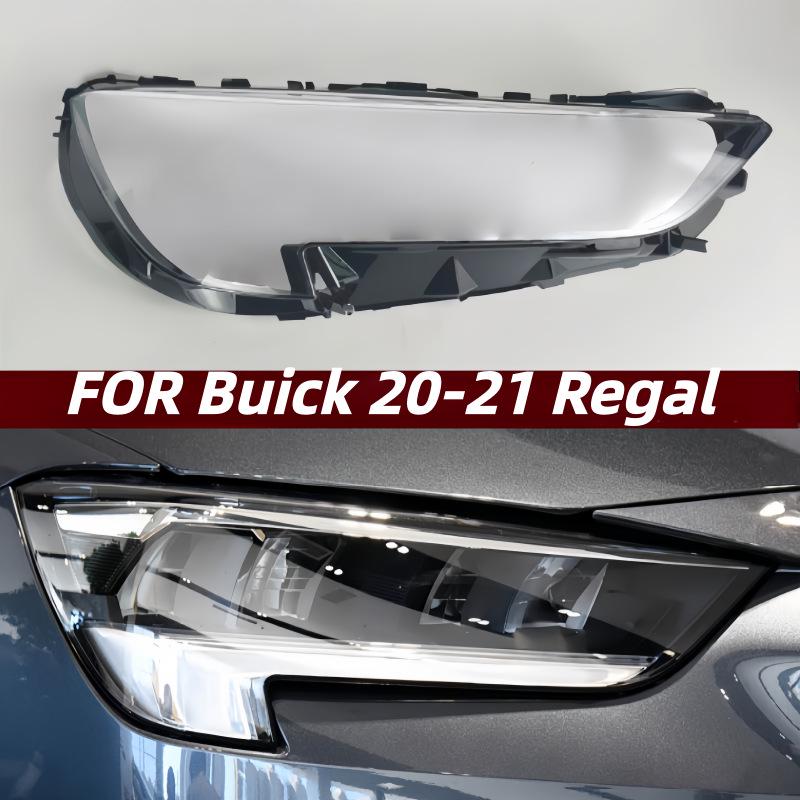 Buick Regal 2020-2021 Headlight Cover: Two-Tone Transparent Lampshade Left Driver