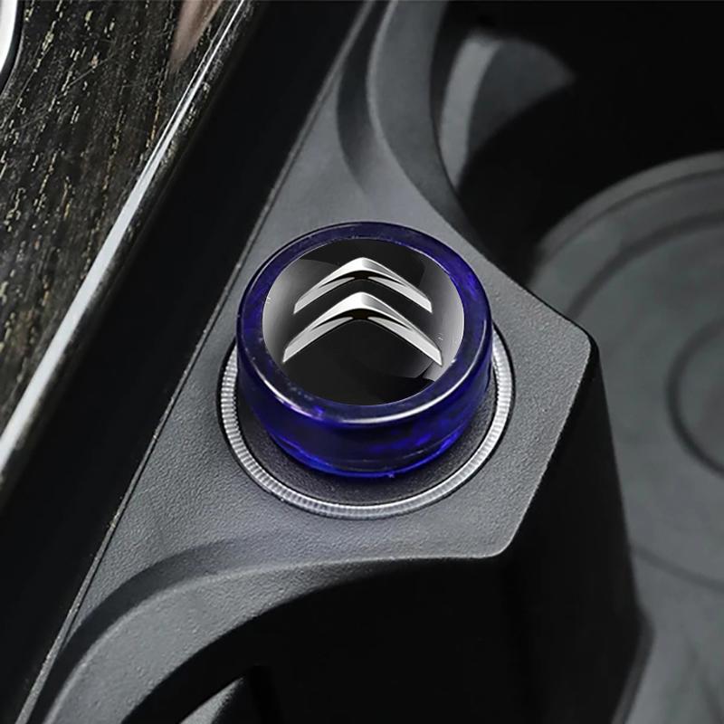 AIJ4   Citroen Car Cigarette Lighter Dust Plug Socket Cover Cap For Citroen C2 C3 C4 C5 Cactus Auto Interior Accessories (6 Colors)