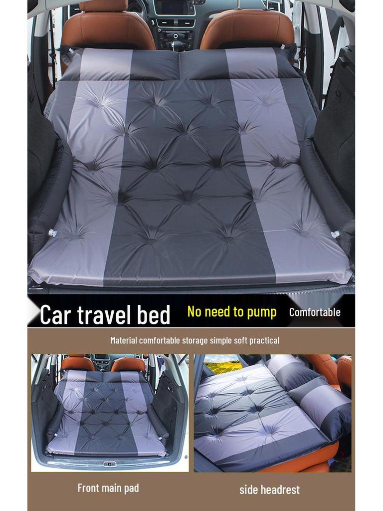 Automated Inflatable Car Mattress for SUV Trunks and Rear Seats