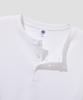 AGOD Soft Henley Neck Long Sleeve [White]